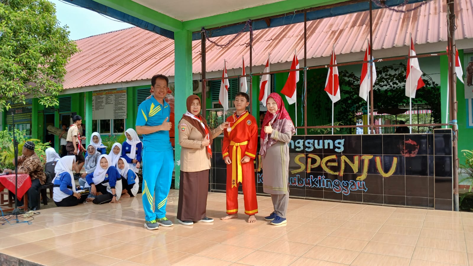 Pelajar SMPN 7 Lubuklinggau Juara III Kejurda Tapak Suci