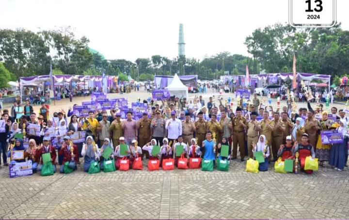 Penutupan Pekan Raya Musi Rawas Mantab 2024 Dihibur artis Ibukota dan Bertabur Hadiah