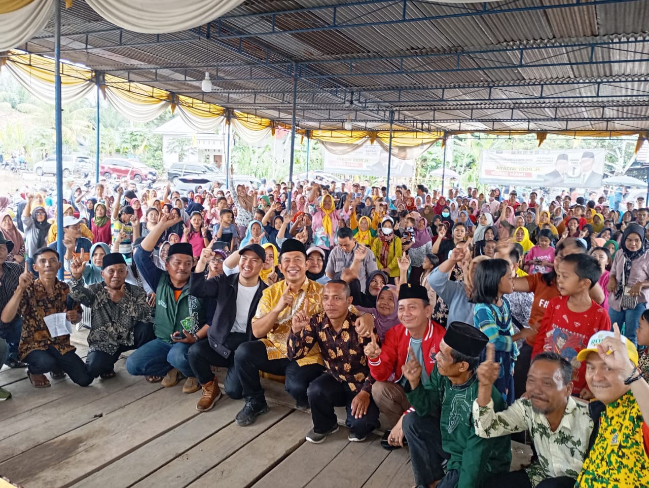 Masyarakat Marga Bakti dan Margo Rejo juga Siap Menangkan ROIS